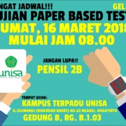 Jadwal ujian
