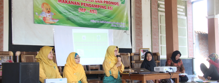 Pelatihan produksi mp asi dosen unisa