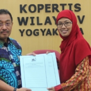 Kepala kopertis v dan rektor unisa