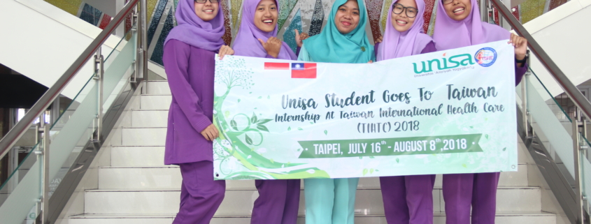 5 mahasiswa unisa training ke taiwan