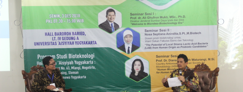 Seminar Nasional Bioteknologi Unisa Yogya