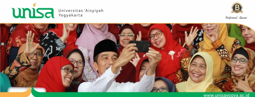 Kunjungan presiden jokowi ke unisa yogya