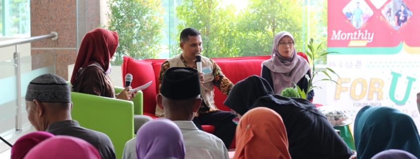 Unisa yogyakarta gagas pengelolaan sampah melalui sedekah sampah