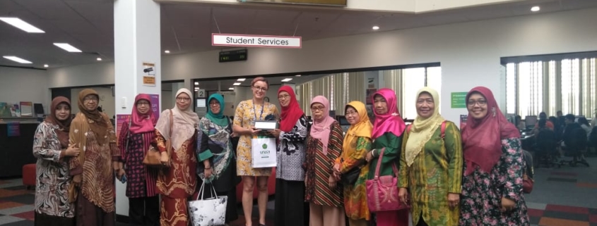 Perintisan kerjasama antara unisa dengan australia