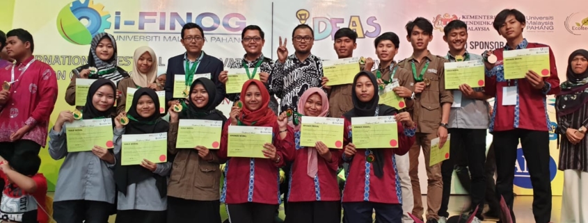 Delegasi fst unisa meraih lima penghargaan internasional