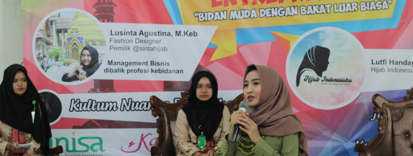 Talkshow entrepreneur dan buka bersama prodi s2 kebidanan unisa