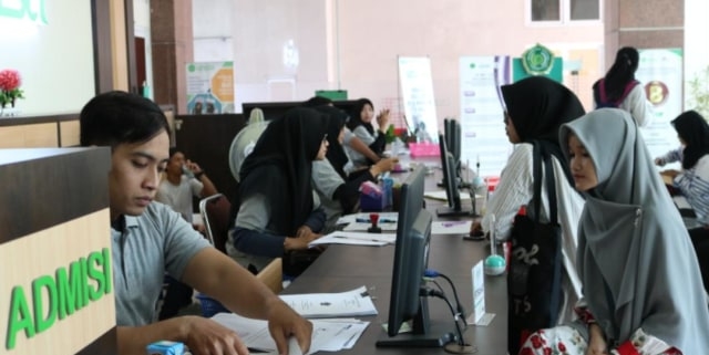 Daftar mahasiswa baru di unisa menggunakan nilai utbk