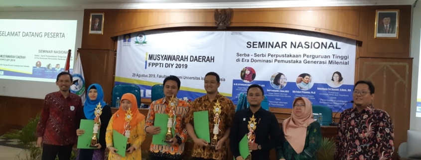 Perpustakaan unisa yogyakarta raih juara 1 lomba inovasi perpustakaan