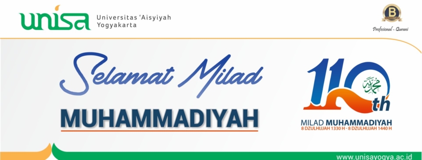 Milad 110 muhammadiyah perkokoh ghirah dan gerak persyarikatan