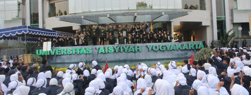 Mahasiswa baru unisa kampanyekan germas