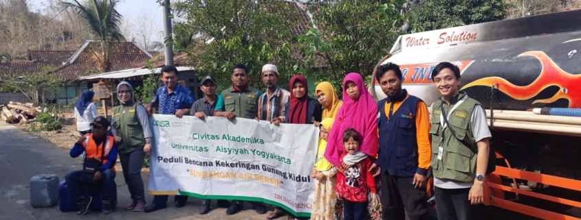 Unisa bantu air bersih untuk daerah kekeringan di gunungkidul