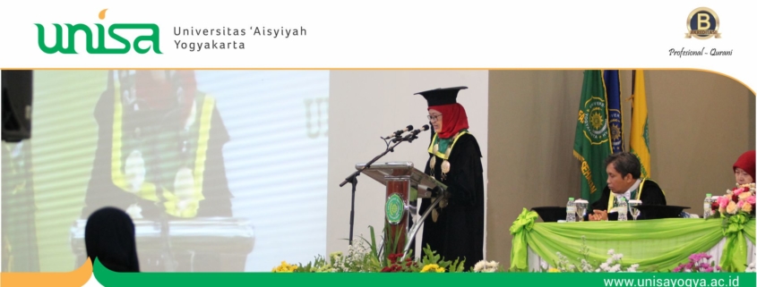 Unisa yogyakarta mewisuda 950 mahasiswa