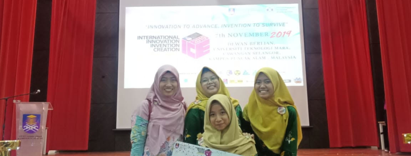 Dosen dan mahasiswa gizi mendapatkan penghargaan internasional