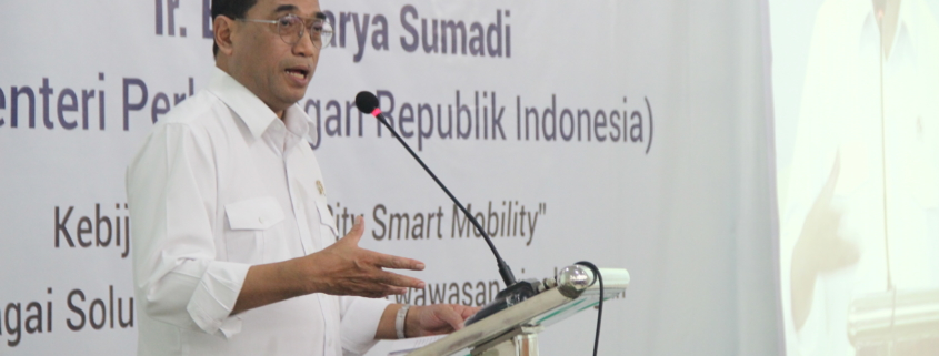 Menhub berikan orasi ilmiah di unisa