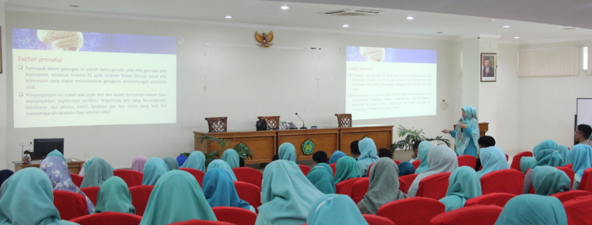 Psik unisa adakan studium generale mengenai stimulasi pada anak