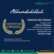 Program studi kebidanan d3 unisa meraih akreditasi unggul