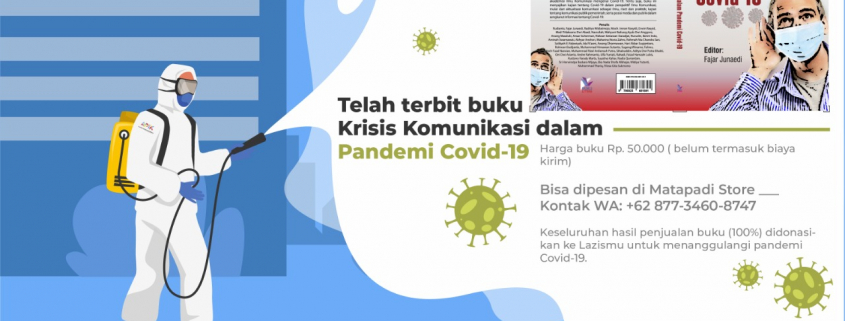 Prodi ilmu komunikasi unisa yogyakarta rilis buku krisis komunikasi dalam pandemi covid 19