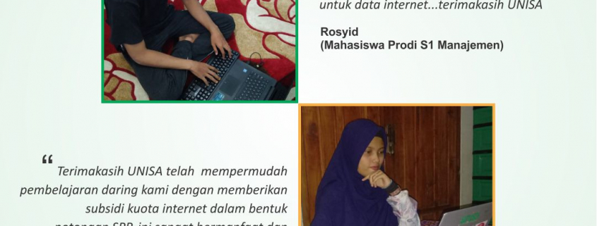 Unisa yogyakarta salurkan bantuan voucher belanja kebutuhan pokok untuk mahasiswa