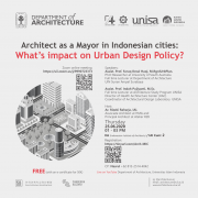 Dosen arsitek unisa sampaikan konsep guidlene urban design berbasis kesehatan
