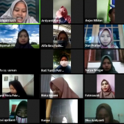 Prodi keperawatan unisa memberikan pembekalan melalui webinar