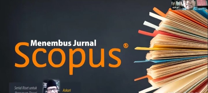 Unisa memberikan strategi tembus jurnal internasional melalui webinar
