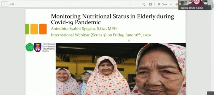 Unisa yogya dan uitm menggelar international webinar series terakhir