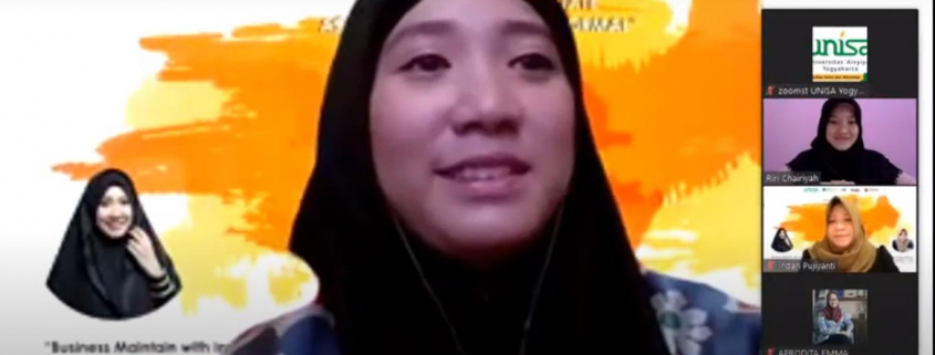 Arsitek unisa gandeng designer paradise batik di acara webinar