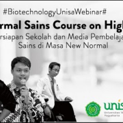 Bioteknologi unisa memberi pembekalan persiapan sekolah di masa new normal