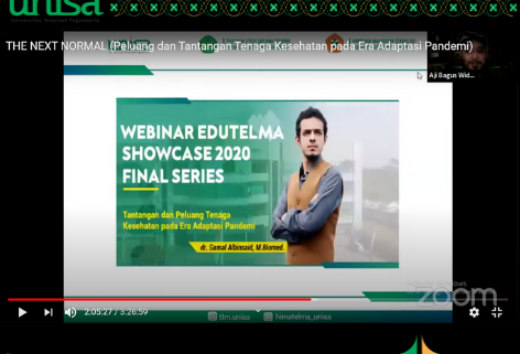 Tlm unisa gelar webinar series terakhir bersama dr gamal dan dr setya