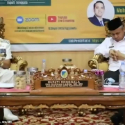 Administrasi publik unisa menggelar webinar bersama bupati donggala
