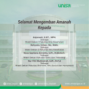 Pejabat struktural unisa