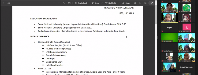 Pelepasan mahasiswa angakatan 6 magister kebidanan unisa