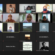 Prodi fisioterapi unisa mendapatkan kunjungan studi banding online