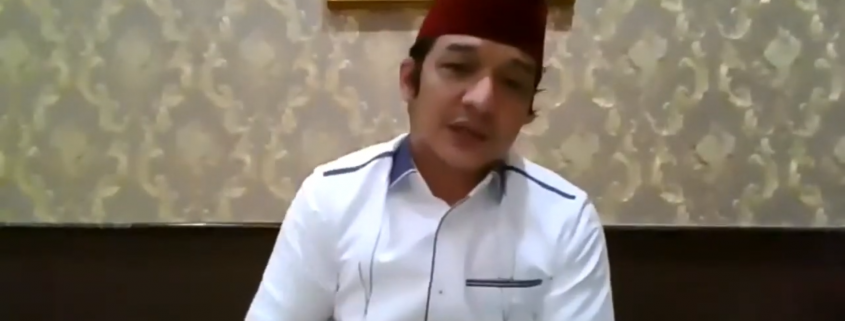 Pemimpin muda energik dalam webinar nasional administrasi publik unisa