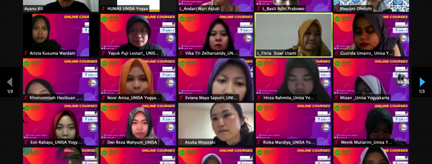 Laksanakan online courses, unisa yogya hadirkan universitas dari 3 negara