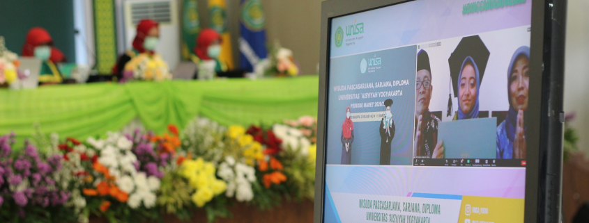 Unisa laksanakan wisuda periode maret 2021 secara daring