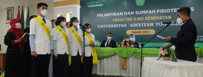 Prodi pendidikan profesi fisioterapi unisa yogyakarta lantik 225 fisioterapis