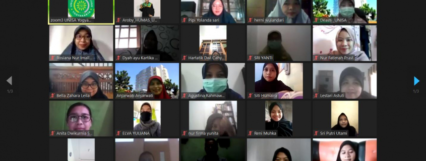 Pendidikan profesi ners unisa yogyakarta mengadakan pembukaan panum secara daring