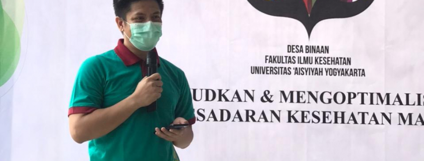 Pengabmasy (dengan prokes covid 19) mulai dilaksanakan oleh bem fikes unisa yk