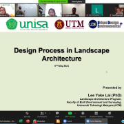 Kelas perancangan tapak arsitektur unisa yogya, undang professor universiti teknologi malaysia