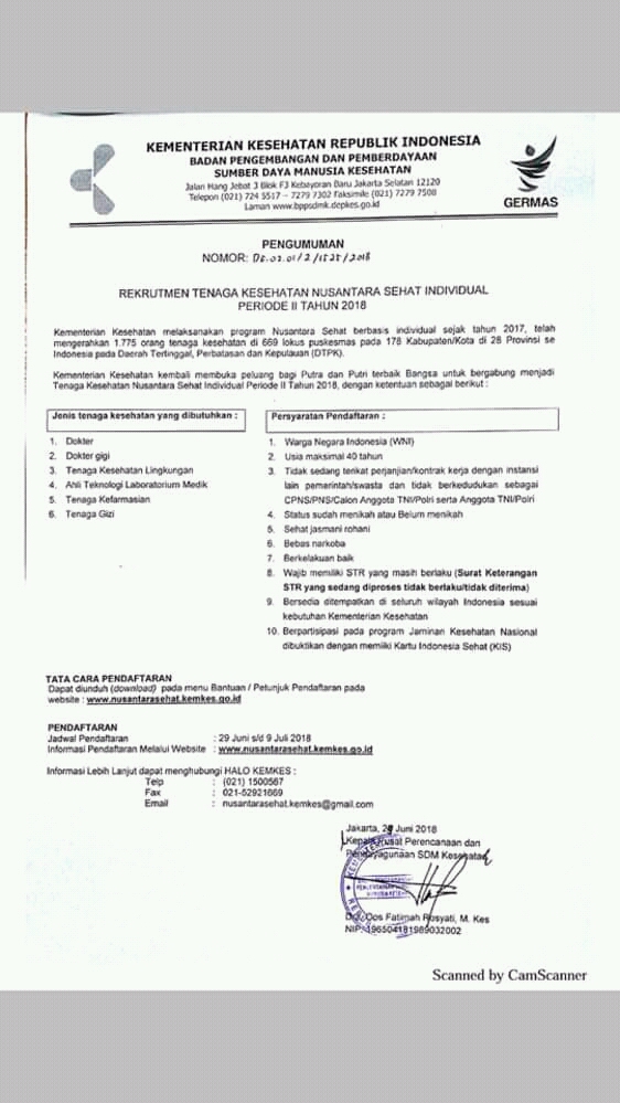 English Rekrutmen Tenaga Kesehatan Nusantara Sehat Ii 2018