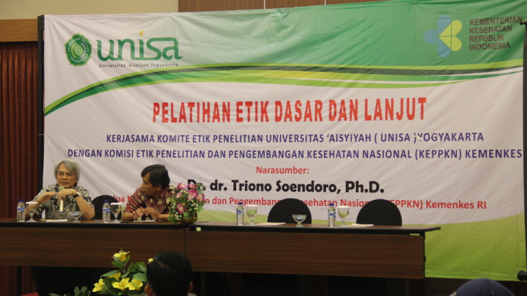 UNISA Gandeng KEMENKES RI Gelar Pelatihan Etik