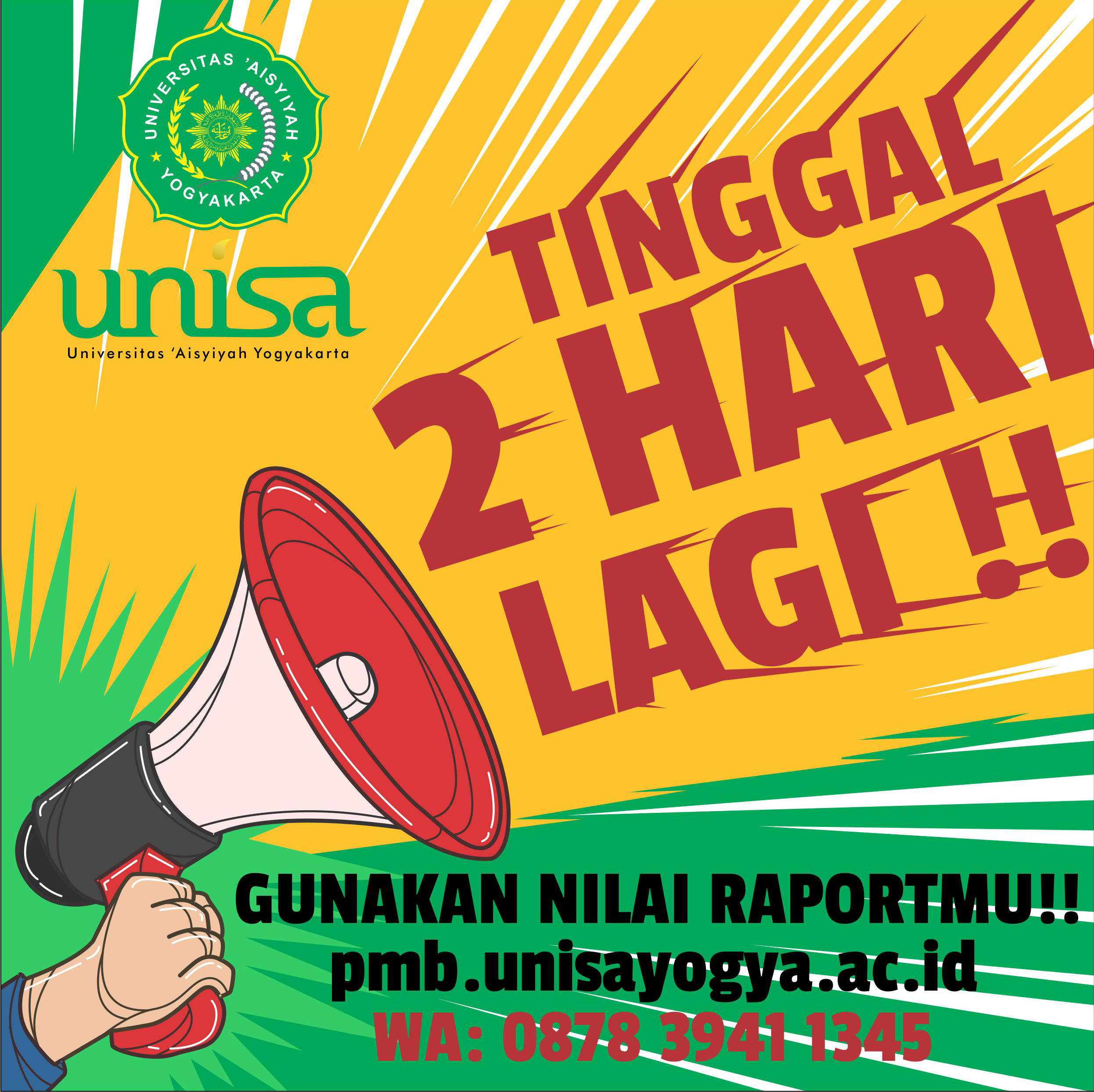 2 hari lagi