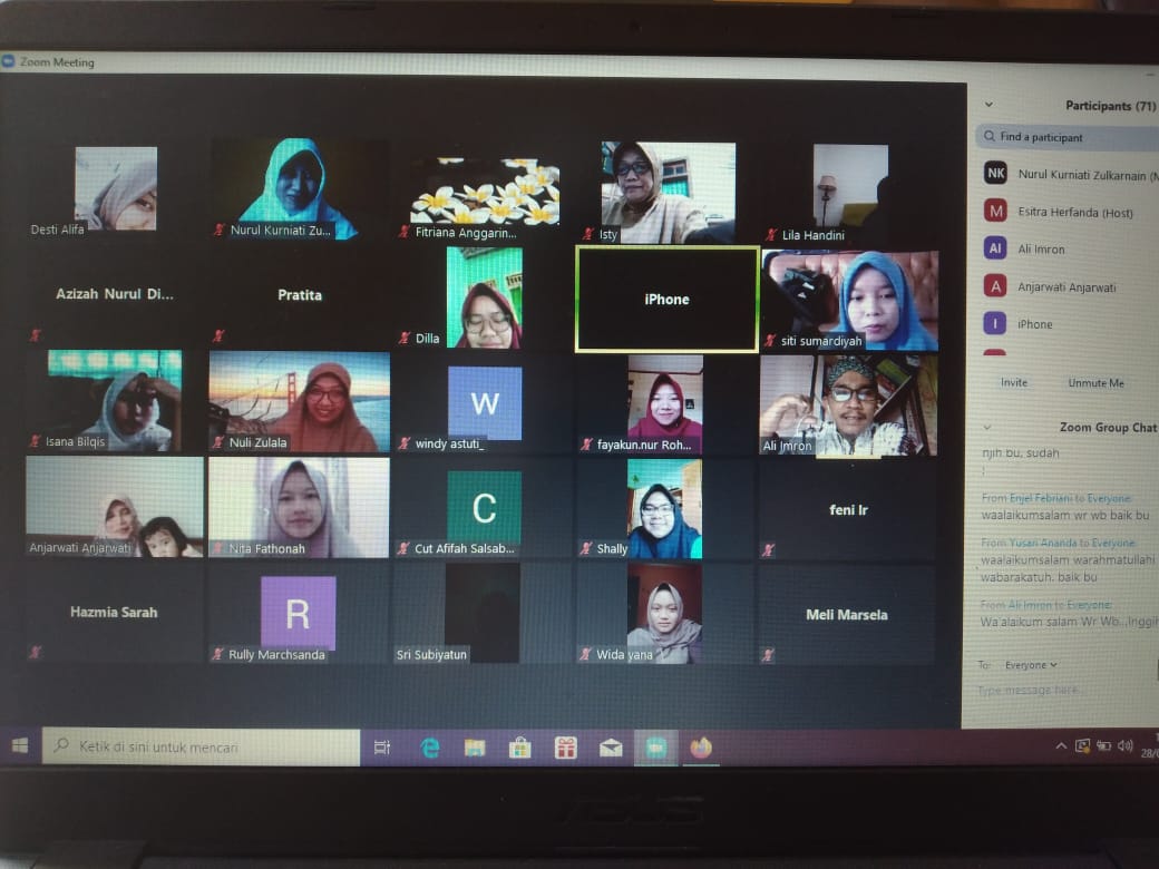 Syawalan online prodi d3 kebidanan