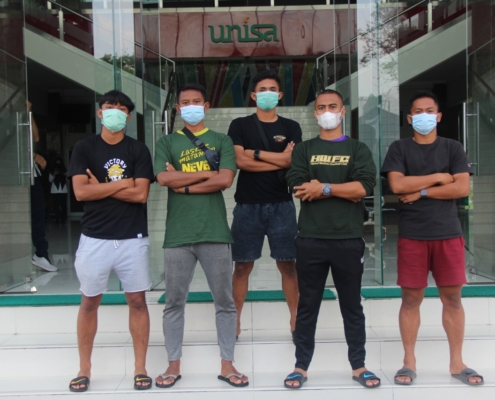Klinik Fisioterapi Unisa Yogyakarta Dapat Kunjungan 5 Pemain HWFC