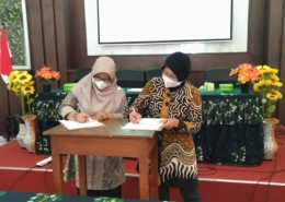 Penandatanganan Kesepakatan Kerjasama FEISHUM UNISA Yogya dan DP3AP2KB Kabupaten Sleman