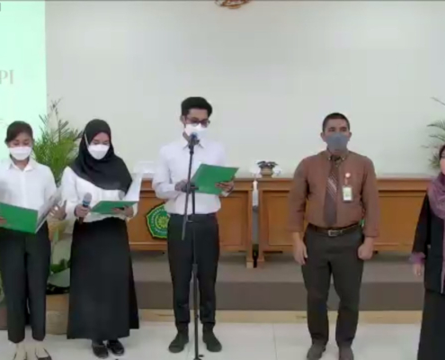 Siap Terjunkan Mahasiswa, Prodi Profesi Fisioterapi Unisa Yogyakarta Adakan Sumpah Pra Klinik