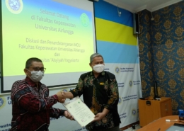 Dalam Upaya Pengembangan SDM, FIKes UNISA Yogyakarta Jalin Kerjasama dengan UNAIR