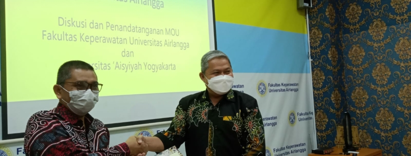 Dalam upaya pengembangan sdm, fikes unisa yogyakarta jalin kerjasama dengan unair