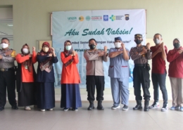Unisa Yogyakarta Bagikan Minyak Goreng Dalam Kegiatan Vaksin Booster